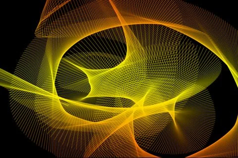 Modern futuristic wave background with glowing light lines 스톡 일러스트