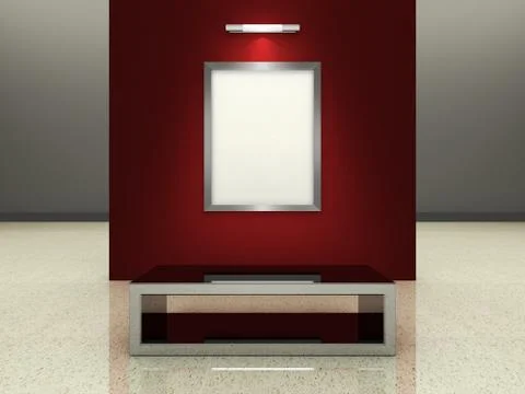 Modern Gallery Stock Illustration