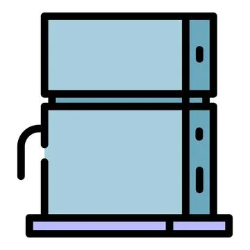 Modern game console icon color outline vector 스톡 일러스트