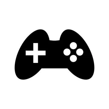 Modern game controller icon. Game symbol. Vector. Stock Illustration