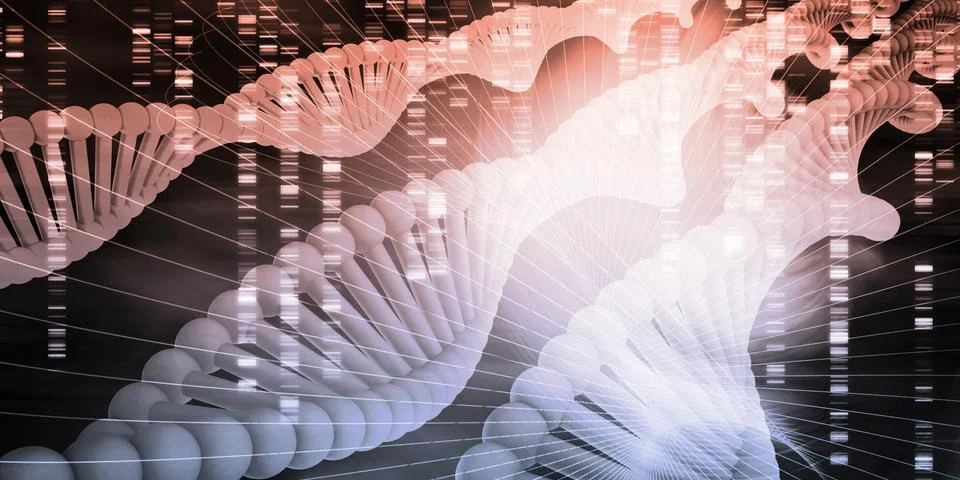 Modern Genetics Stock Illustration