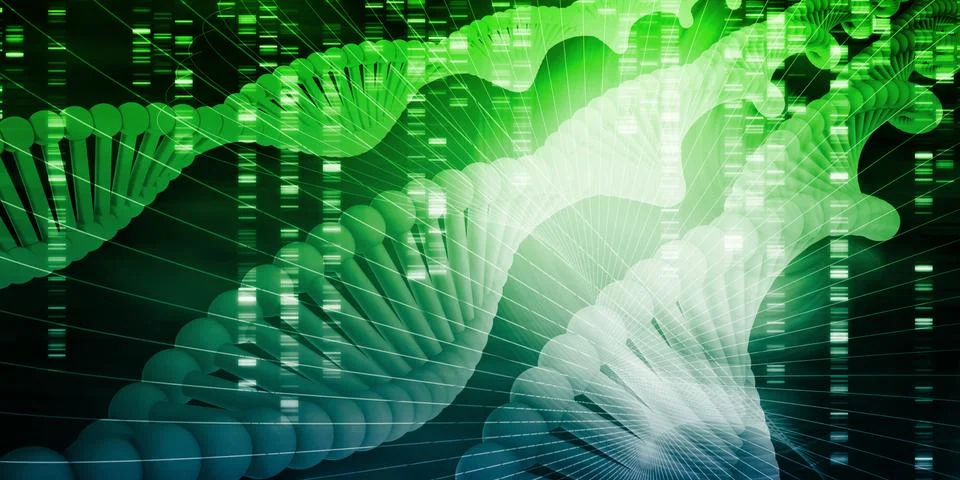 Modern Genetics Stock Illustration