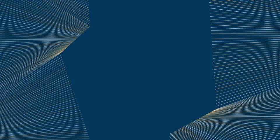 A modern geometric abstract background with converging lines and bold shape.. Stock Illustration