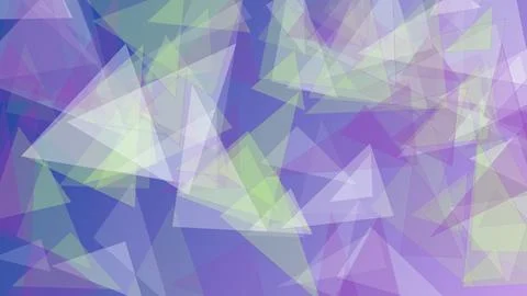 Modern Geometric Abstract Background Featuring Overlapping Semi-Transparent.. Stock Illustration