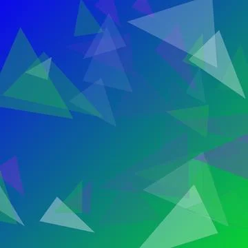 Modern geometric abstract background featuring transparent triangles on a b.. Ilustración de archivo