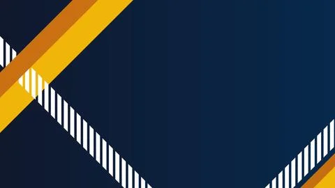Modern Geometric Abstract Background with Navy and Yellow Elements Stock Illustration