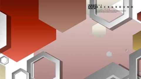 Modern geometric abstract vector templates stone and brick color compositions Stock Illustration