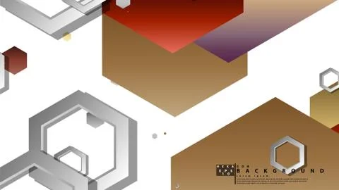 Modern geometric abstract vector templates stone and brick color compositions 스톡 일러스트