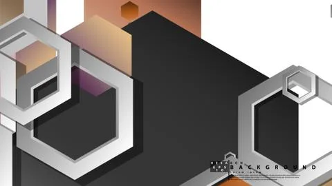 Modern geometric abstract vector templates stone and brick color compositions Stock Illustration