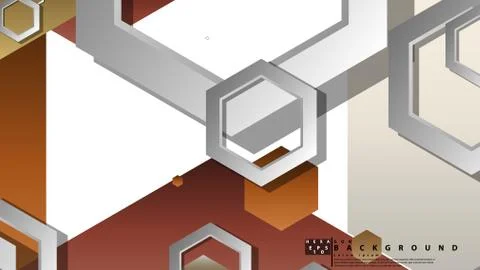 Modern geometric abstract vector templates stone and brick color compositions Illustrazione stock
