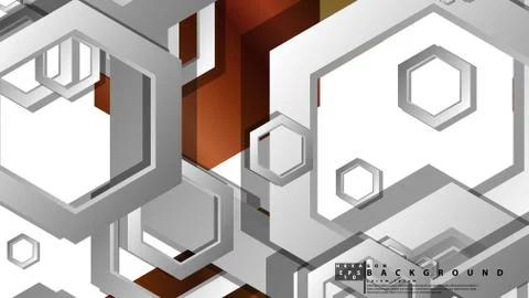 Modern geometric abstract vector templates wood color compositions. Vector il Illustrazione stock