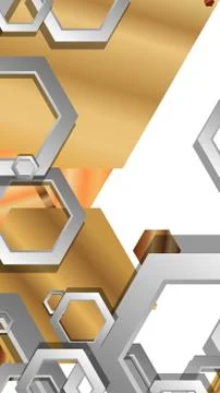 Modern geometric abstract vector templates wood color compositions. Vector il Stock Illustration