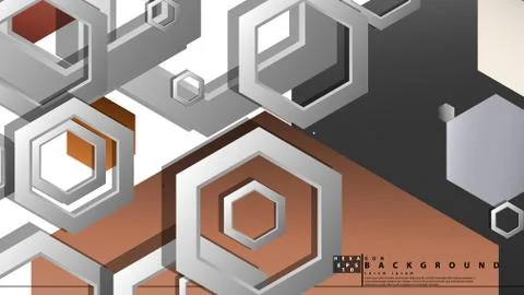 Modern geometric abstract vector templates stone and brick color compositions 스톡 일러스트