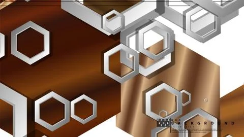 Modern geometric abstract vector templates wood color compositions. Vector il Stock Illustration