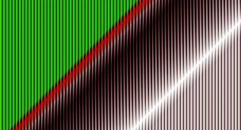 Modern geometric backdrop with diagonal wave effect Illustrazione stock