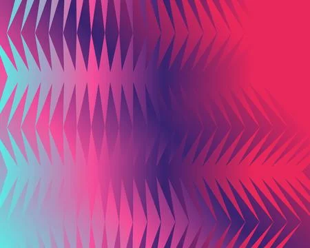 Modern geometric background, Gradient shapes composition Stock Illustration