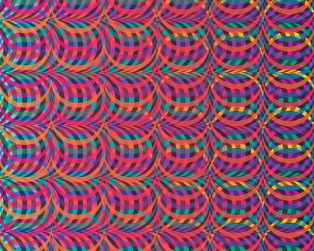 Modern geometric background, Gradient shapes composition Stock Illustration