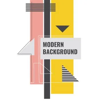 Modern geometric Background Stock Illustration