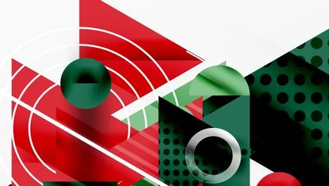 Modern geometric background - overlapping triangles with smooth gradients and 스톡 일러스트