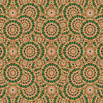 Modern Geometric Boho Seamless Pattern 스톡 일러스트
