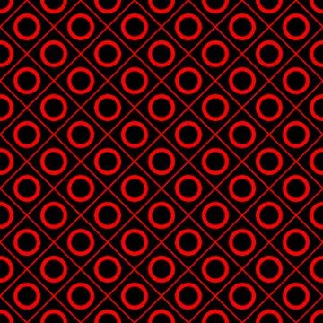 Modern geometric circle seamless pattern vector. 스톡 일러스트