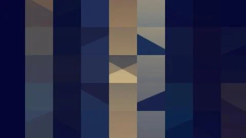 Modern geometric gradient design with abstract 3D shapes. Vibrant color Stock Illustration