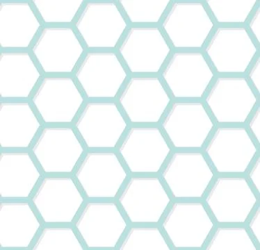 Modern geometric hexagonal background. Vector abstract simple pattern Illustrazione stock