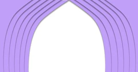 Modern geometric layers concept backdrop Stock Illustration