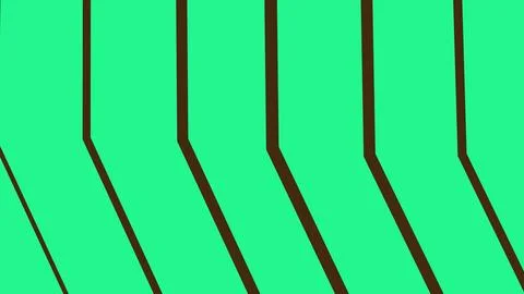 Modern geometric lines on green background 스톡 일러스트