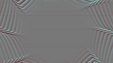 Modern geometric pattern with 3D effect and soothing colors Stock Illustration