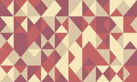 Modern geometric pattern with artistic shapes and seamless repetition. Ideal  Stock Illustration