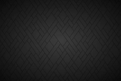 Modern geometric pattern with black grid, stripes and lines, abstract background Stock Illustration