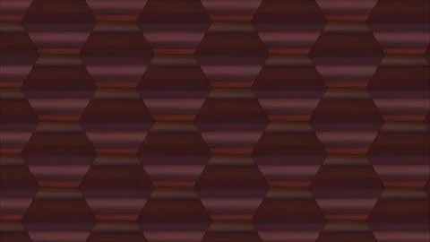 Modern geometric pattern with hexagonal tiles. Abstract design featuring warm Stock Illustration