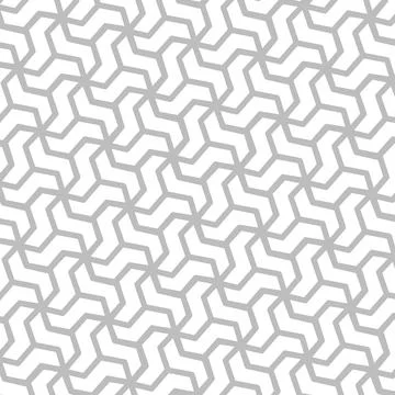 Modern geometric pattern with interconnected gray lines forming イラスト素材