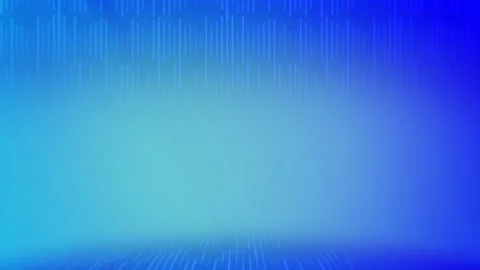 Modern geometric pattern with lines on blue gradient Vídeo Stock 237448733