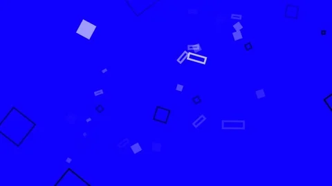 Modern geometric rectangle and square loop animation with seamless abstract patt Stock Footage 339304734