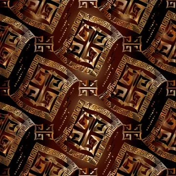 Modern geometric seamless pattern background wallpaper with vintage geometric Stock Illustration