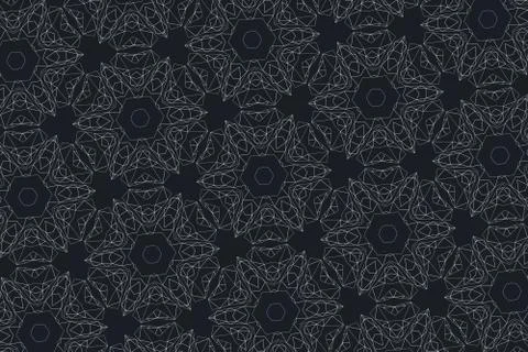 Modern geometric seamless pattern. For design, page fill, wallpaper. Stock-Illustration
