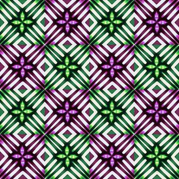 Modern Geometric Seamless Pattern Digital art technique geometric modern s... Stock Photos