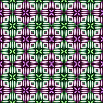 Modern Geometric Seamless Pattern Illustrazione stock
