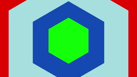 Modern Geometric Shape Transitions Pack on Green Screen Chroma Key Stock Footage 335687457