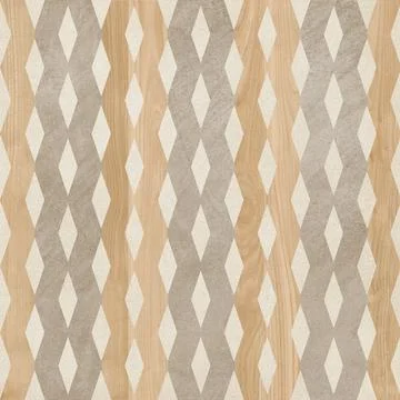 Modern Geometric Stone Tile Pattern Stock Photos