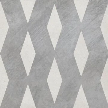 Modern Geometric Stone Tile Pattern Stockfoto's