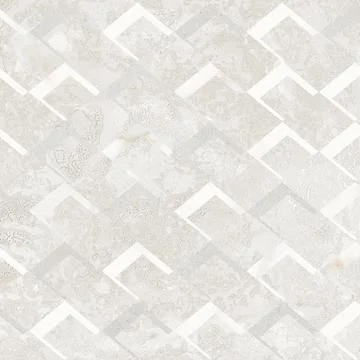 Modern Geometric Stone Tile Pattern Stock Photos