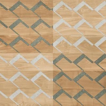 Modern Geometric Stone Tile Pattern Stock Photos
