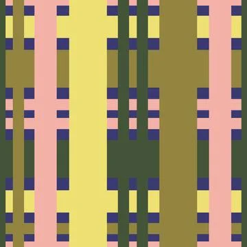 Modern geometric striped seamless pattern in a retro and Mediterranean style. Photos