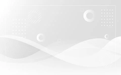 Modern geometric style background, gray color gradation, wave effect eps 10 Stock Illustration
