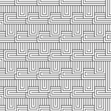 Modern geometric texture Stock Illustration