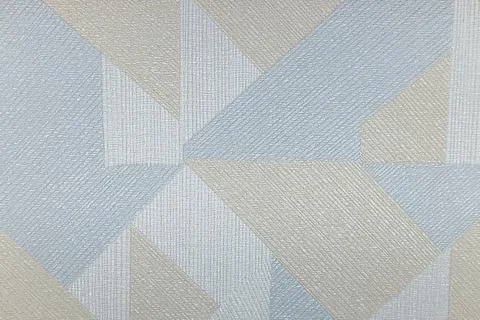 Modern Geometric Wallcovering Pattern with Abstract Triangles and Neutral Tones Stock Photos