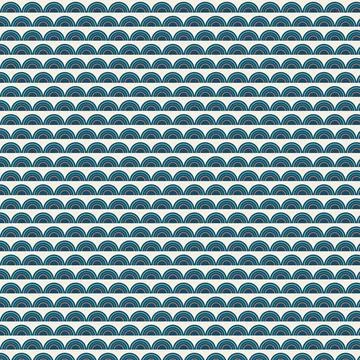 Modern geometric wave pattern design for digital branding and print materials Stock Illustration